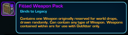 SWTOR Fitted Weapon Pack