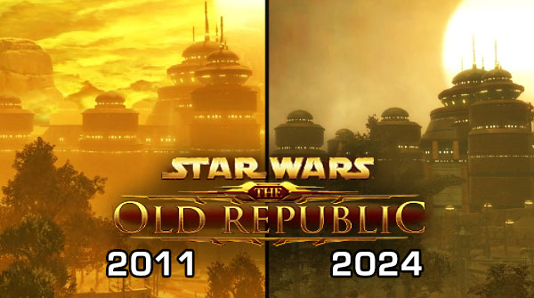 SWTOR 7.5 Graphics Update Comparisons